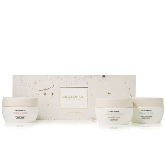 Laura Mercier Stroke Of Fortune Serum Body Cream Trio - Picture 2 of 9
